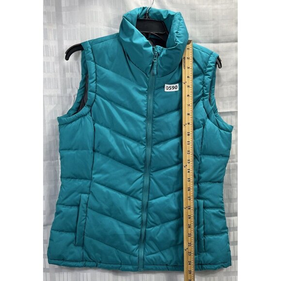 Faded Glory Women Vest Color Green Mint Lining Polyester  Vest Size M (8-10) - Picture 12 of 16